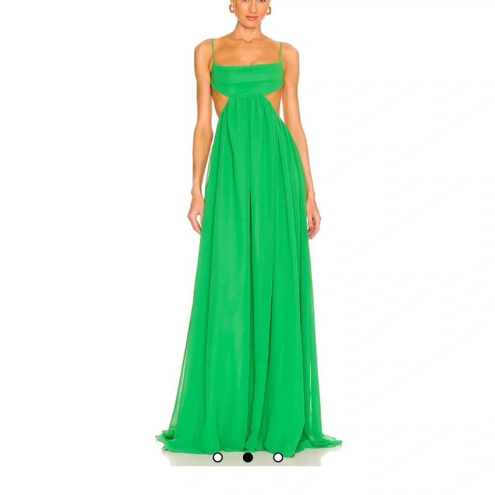 Sau Lee x REVOLVE Giselle Dress in Light Apple Green - Picture 1 of 2